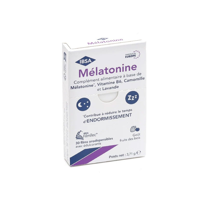 MELATONINE 30 FILMS ORODISPERSIBLES IBSA