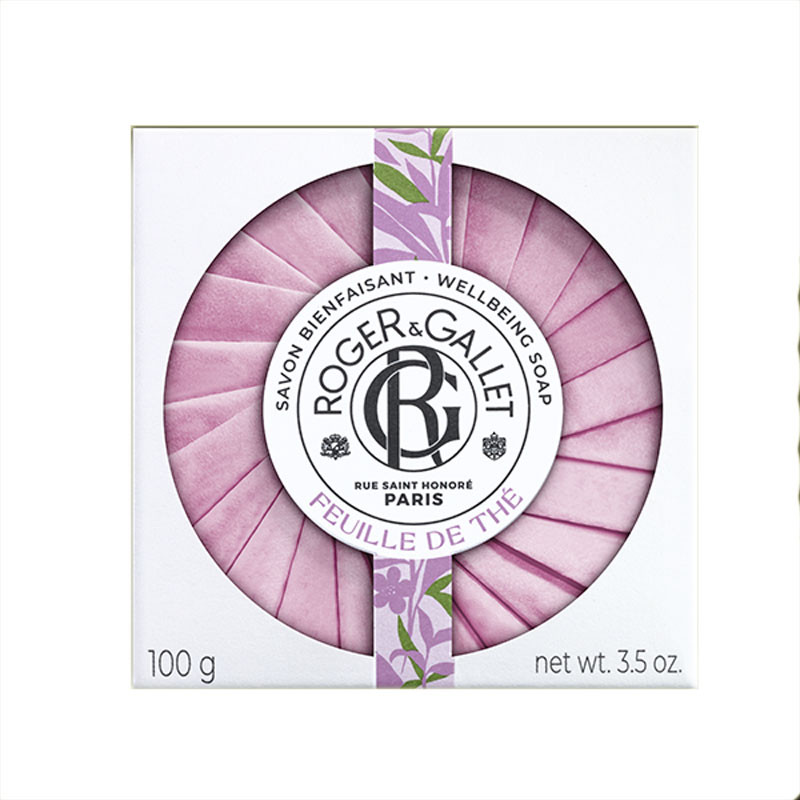 FEUILLE DE THÉ SAVON BIENFAISANT 100 G ROGER ET GALLET