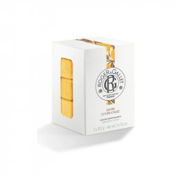 BOIS D'ORANGE SAVON BIENFAISANT LOT 3 X 100 G ROGER ET GALLET