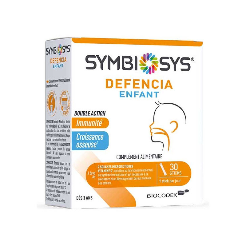 SYMBIOSYS DEFENCIA ENFANT 30 STICKS BIOCODEX