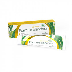 DENTIFRICE BIO FORMULE BLANCHEUR 80 G LEHNING