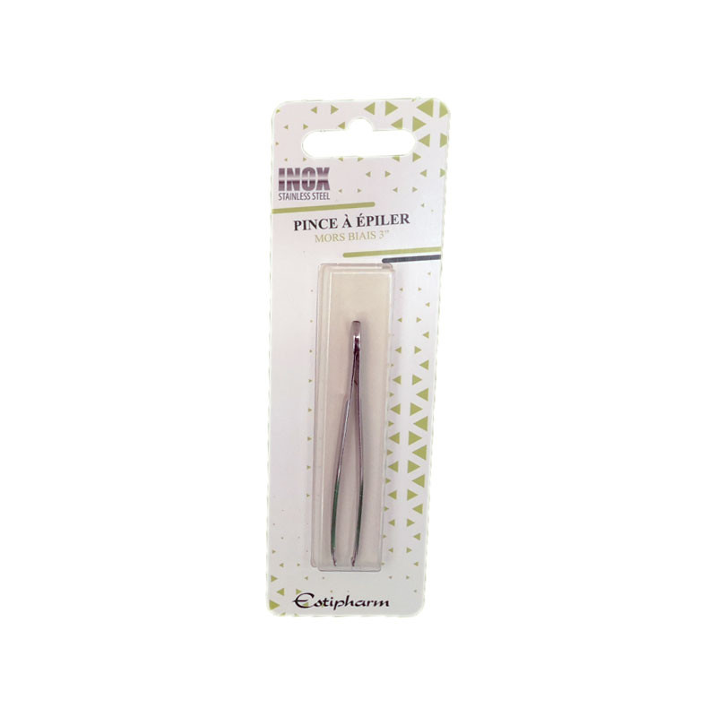 PINCE A EPILER MORS BIAIS 3" ESTIPHARM PINCE A EPILER MORS BIAIS 3" ESTIPHARM