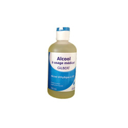 ALCOOL ETHYLIQUE à 70° 250ML GILBERT