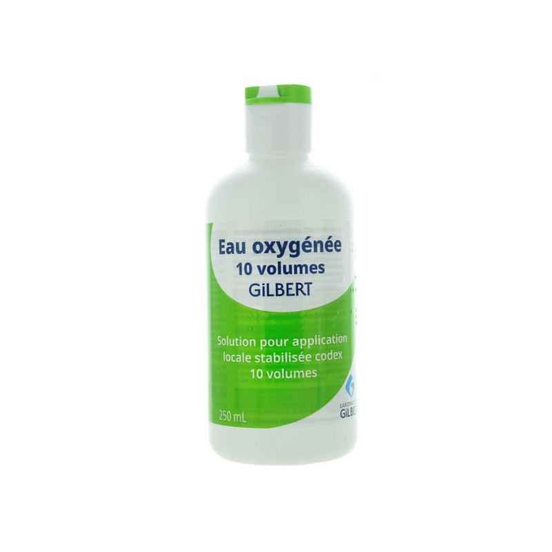 EAU OXYGENEE STABILISEE CODEX 10 VOLUMES 250ML GILBERT