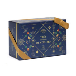 COFFRET THÉS FÉERIQUES BIO NOËL X40 PROVENCE D'ANTAN