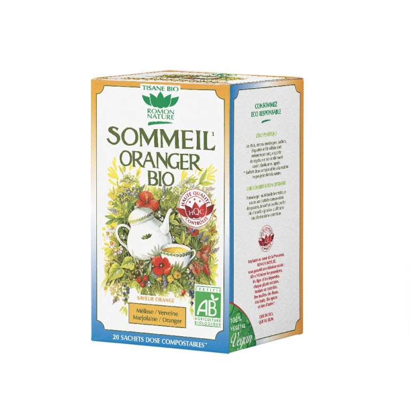 Tisane pour le sommeil et les nerfs en cas d'agitation légère et de  troubles du sommeil