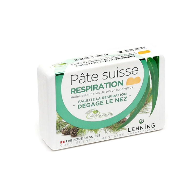 PÂTE SUISSE RESPIRATION GOMMES LEHNING