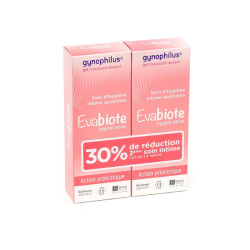 GYNOPHILUS EVABIOTE SOIN HYGIENE INTIME QUOTIDIEN LOT DE 2 X 250ML