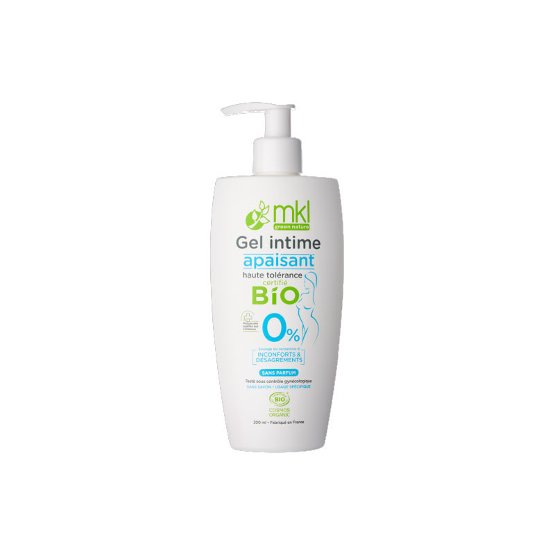 GEL INTIME APAISANT BIO 200ML MKL GREEN NATURE