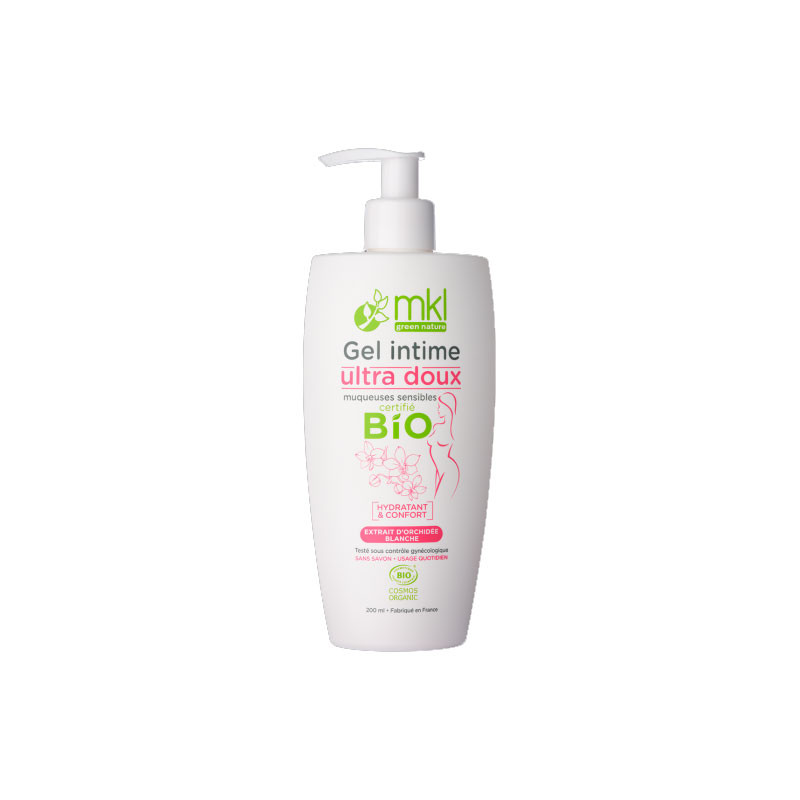 GEL INTIME ULTRA DOUX BIO 200ML MKL GREEN NATURE