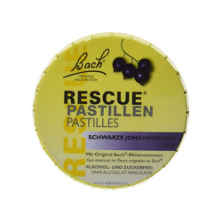 RESCUE PASTILLES CASSIS SANS ALCOOL SANS SUCRE BACH