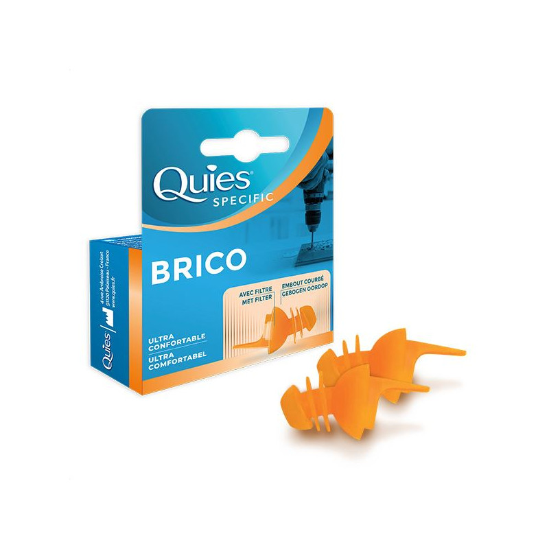 PROTECTIONS AUDITIVES BRICO x2 QUIES SPECIFIC