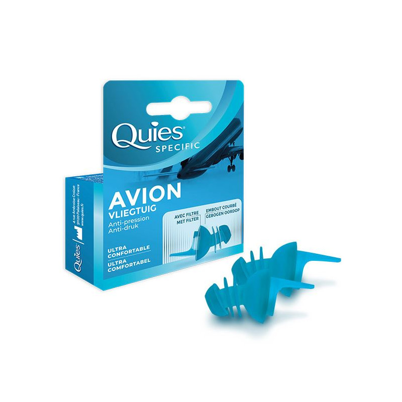 PROTECTIONS AUDITIVES AVION x2 QUIES SPECIFIC