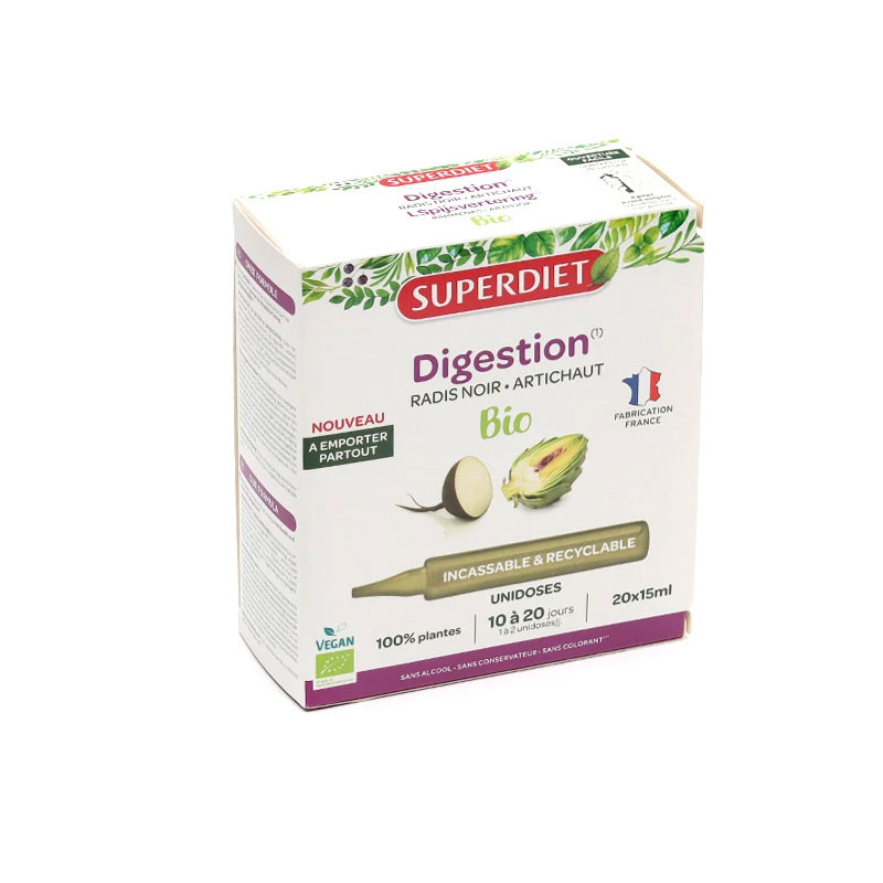 DIGESTION RADIS NOIR ARTICHAUT BIO 20 UNIDOSES SUPER DIET DIGESTION RADIS NOIR ARTICHAUT BIO 20 UNIDOSES SUPER DIET