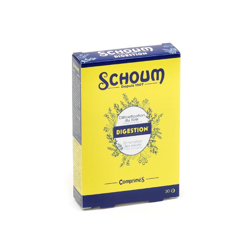 SCHOUM DIGESTION 30 COMPRIMÉS LES 3 CHÊNES