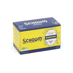 SCHOUM DIGESTION TISANE BIO 20 SACHETS LES 3 CHÊNES