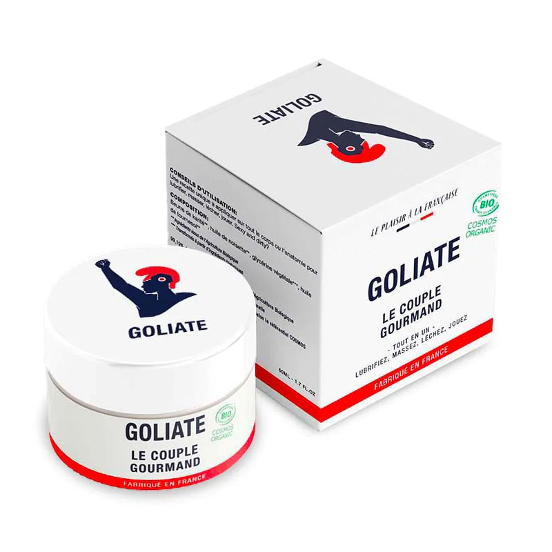 HUILE DE MASSAGE LE COUPLE GOURMAND BIO 50ML GOLIATE