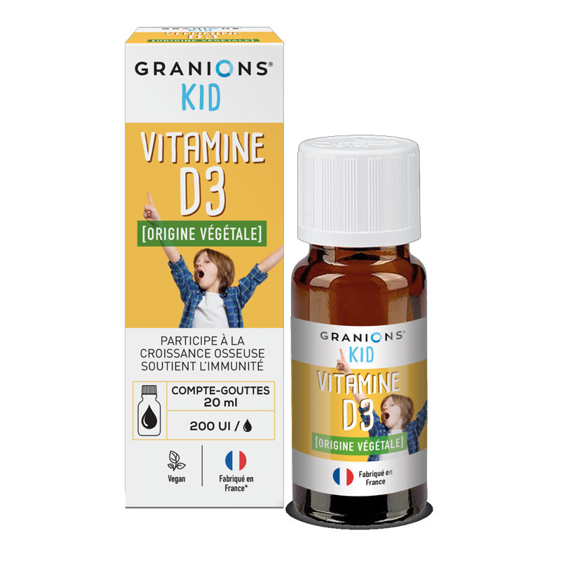 GRANIONS KID VITAMINE D3 20ML