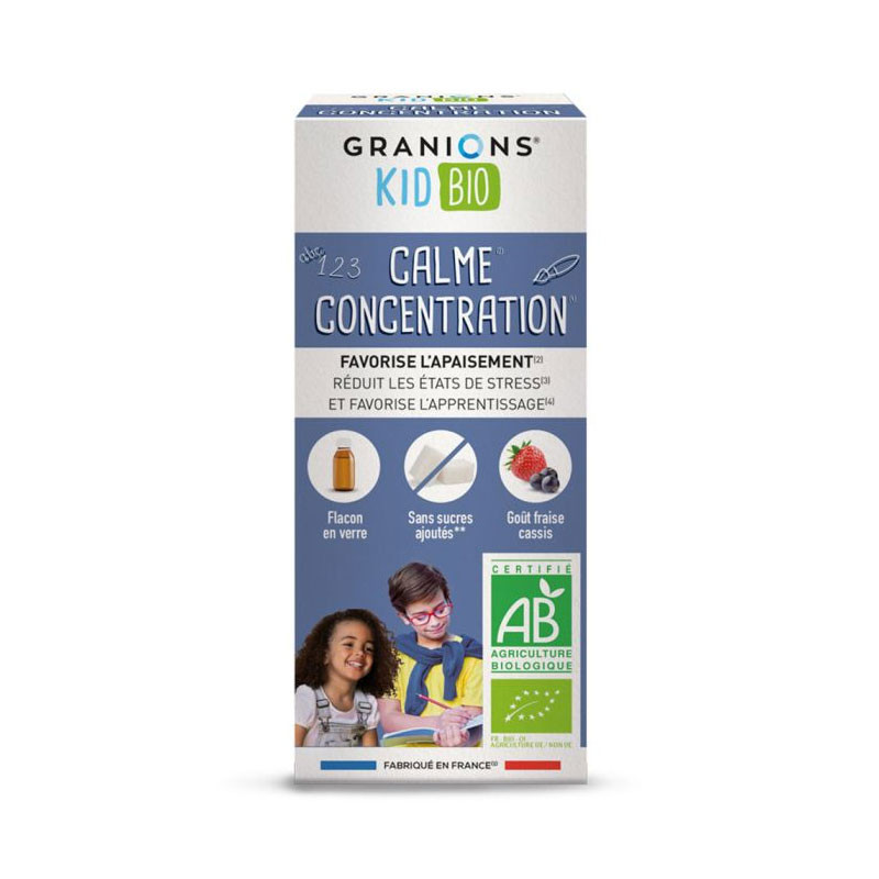 GRANIONS KID BIO CALME CONCENTRATION 125ML