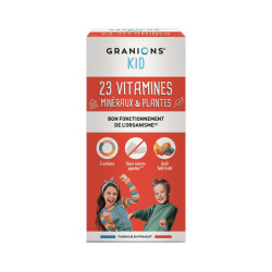 GRANIONS KID 23 VITAMINES MINÉRAUX PLANTES 200ML