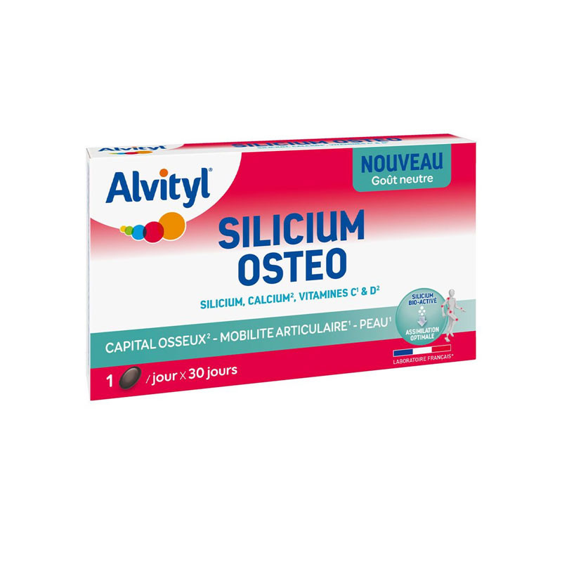 SILICIUM OSTEO 30 GELULES ALVITYL