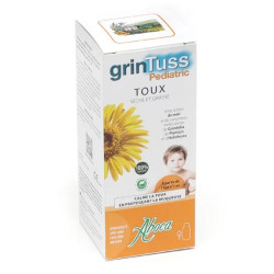 GRINTUSS PEDIATRIC SIROP TOUX SECHE et GRASSE 210G ABOCA