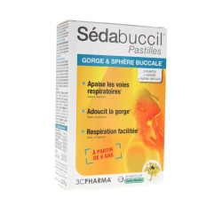 SEDABUCCIL PASTILLES GORGE SPHERE BUCCALE 3C PHARMA