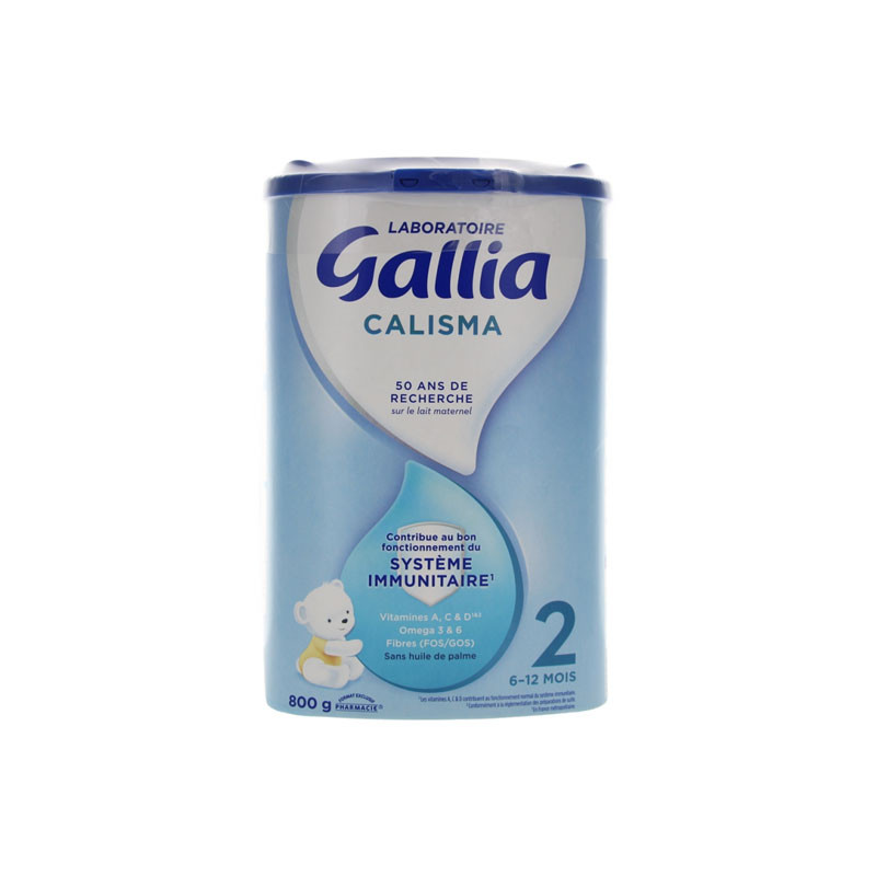 CALISMA LAIT 2 6-12 mois 800g GALLIA