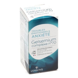 GELSEMIUM COMPLEXE 70 SOLUTION BUVABLE 30ML LEHNING