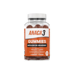 ANACA 3 GUMMIES BRÛLEUR DE GRAISSES 60 GOMMES NUTRAVALIA