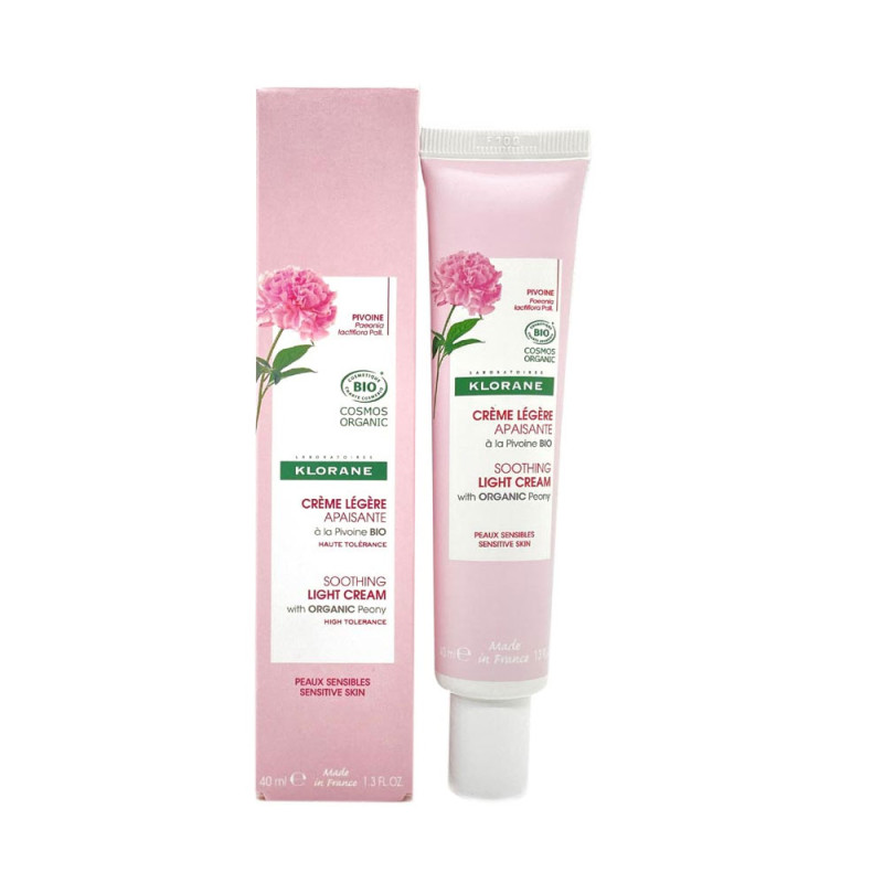 CREME LEGERE A LA PIVOINE BIO 40ML KLORANE