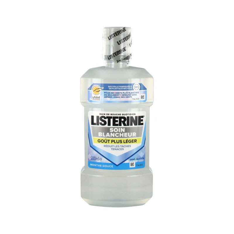 BAIN DE BOUCHE SOIN BLANCHEUR 500ML LISTERINE