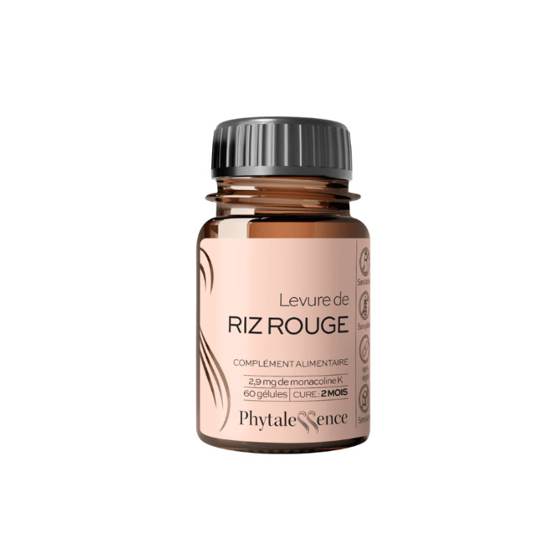 LEVURE DE RIZ ROUGE 60 GELULES PHYTALESSENCE