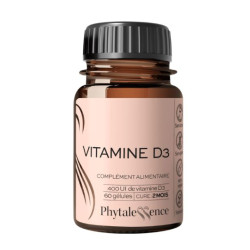 VITAMINE D3 60 GELULES PHYTALESSENCE