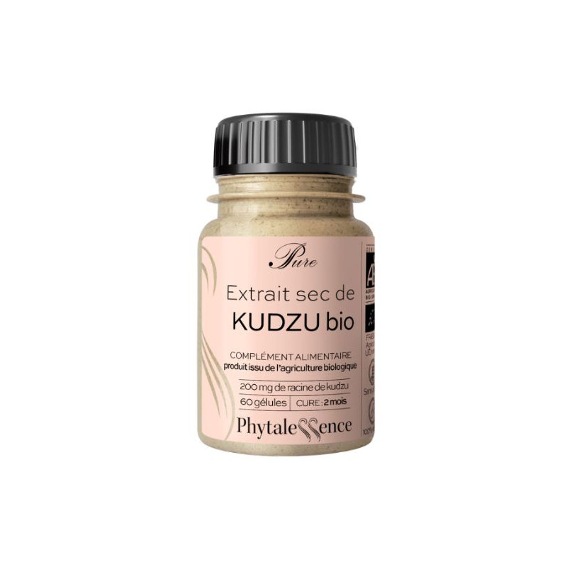 PURE EXTRAIT SEC DE KUDZU BIO 60 GELULES PHYTALESSENCE