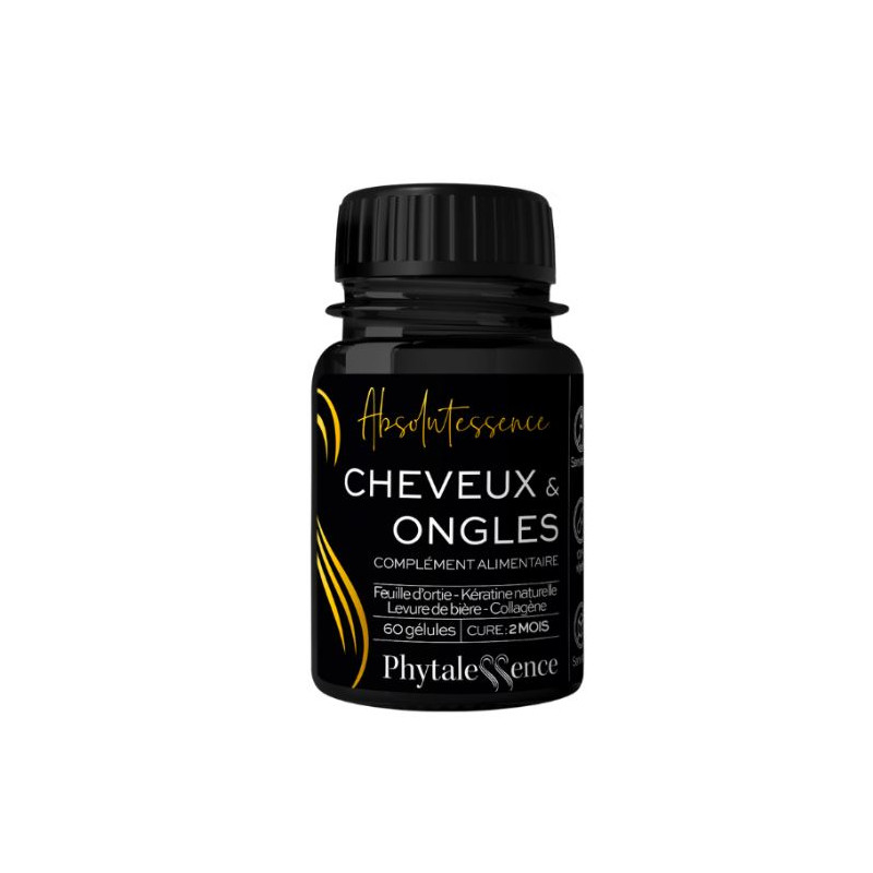 ABSOLUTESSENCE CHEVEUX et ONGLES 60 GELULES PHYTALESSENCE