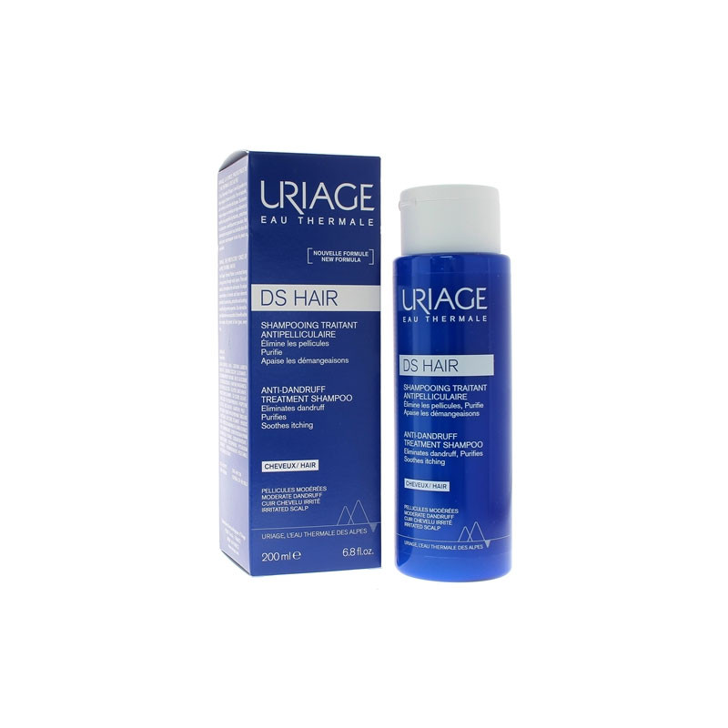 DS HAIR SHAMPOOING TRAITANT ANTIPELLICULAIRE 200ML URIAGE