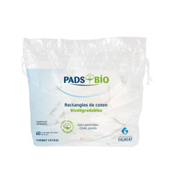 COTON PADS BIO X 60 LABORATOIRES GILBERT