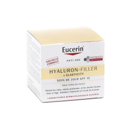 HYALURON FILLER + ELASTICITY SOIN DE JOUR SPF15 - 50ML EUCERIN