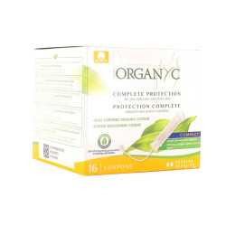 ORGANYC COTON BIO TAMPONS REGULIER X 16