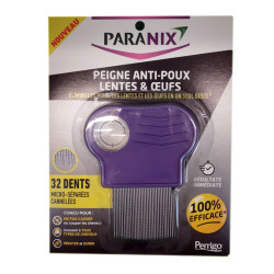 PARANIX PEIGNE ANTI-POUX LENTES OEUFS