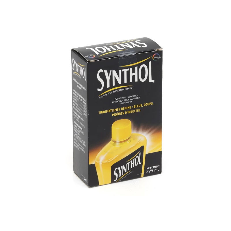 SYNTHOL SOLUTION CUTANÉE 225ML