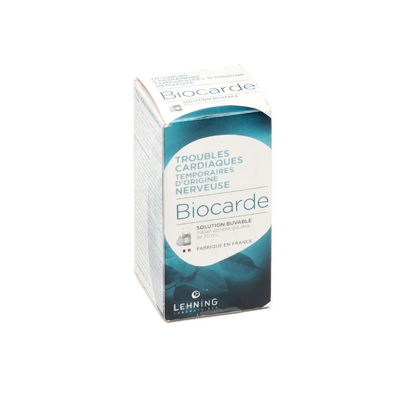 BIOCARDE HOMEOPATHIE 30 ML LEHNING