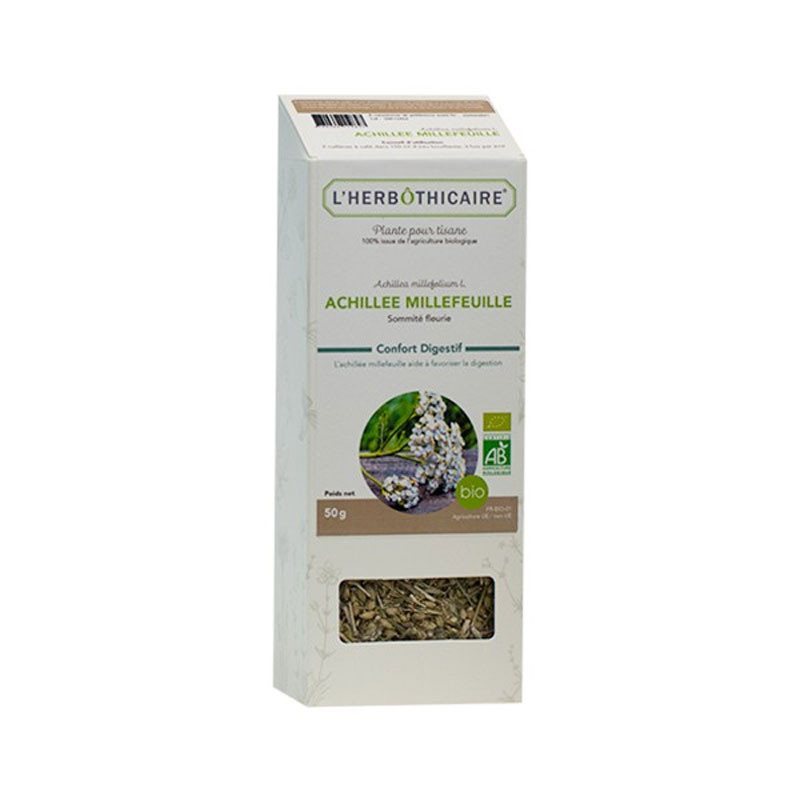 INFUSION ACHILLÉE MILLEFEUILLE BIO 50G L HERBOTHICAIRE