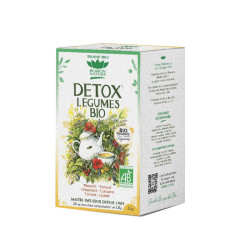 TISANE DETOX LEGUMES BIO 20 SACHETS ROMON NATURE