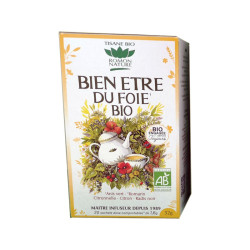 Tisane Bien être du foie bio - 50 sachets