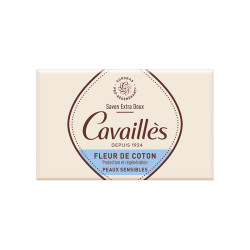 SAVON EXTRA DOUX FLEUR DE COTON 150G ROGE CAVAILLES