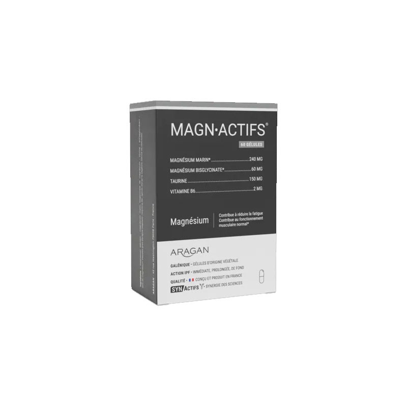 MAGN-ACTIFS 60 GÉLULES ARAGAN