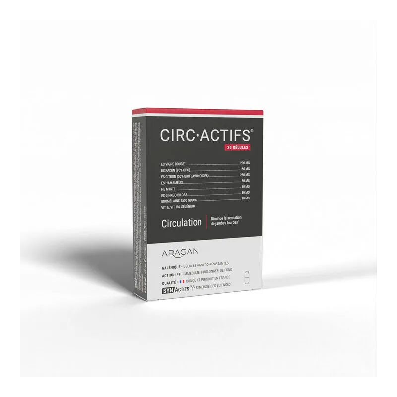 CIRC-ACTIFS BIO 30 GÉLULES ARAGAN