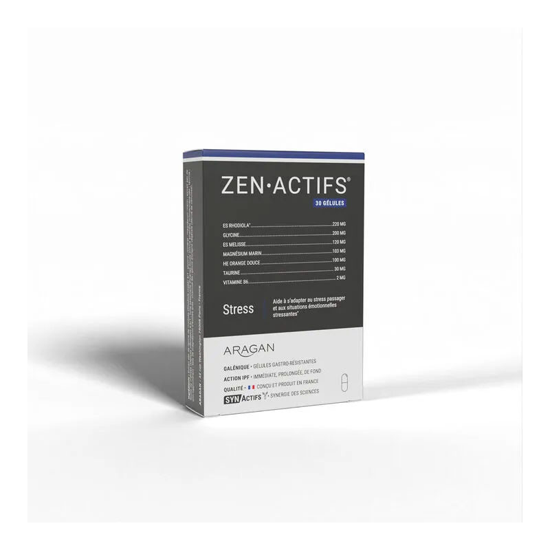 ZEN-ACTIFS 30 GÉLULES ARAGAN